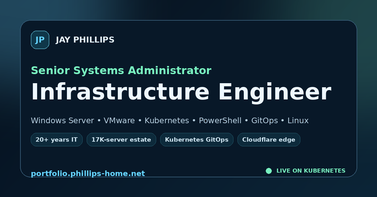 Netbox Observability Résumé | Jay Phillips